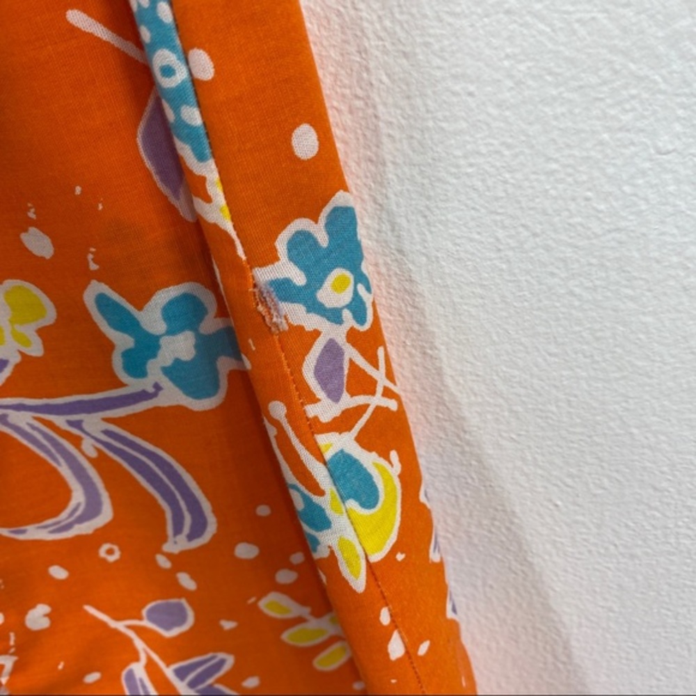 Vintage 70’s Komar for Leisurely Living Floral Day Dress S/M - Picture 5 of 7